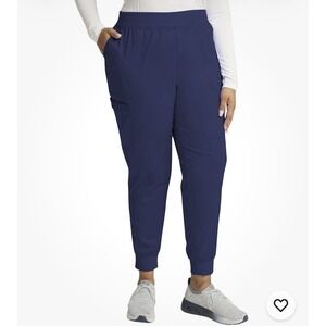 Cherokee WW Revolution Women's Mid Rise Jogger - WW115 Size‎ Medium Navy Blue